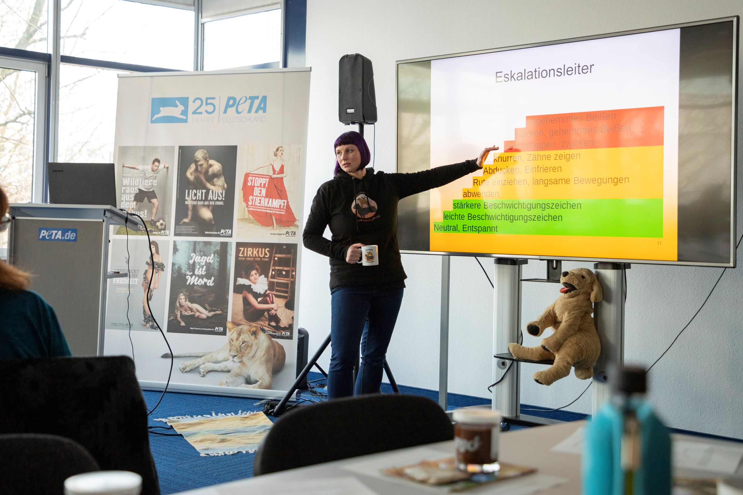 Vortrag Kommunikation & Ausdrucksverhalten Hundeschule AndersArtig