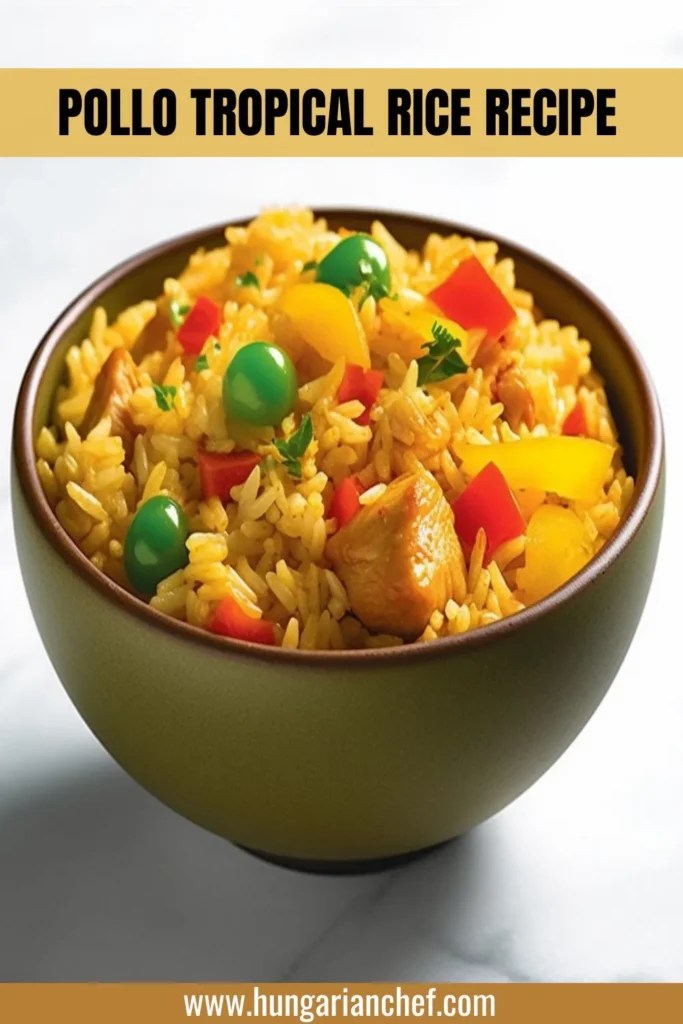 Pollo Tropical Rice Recipe Hungarian Chef