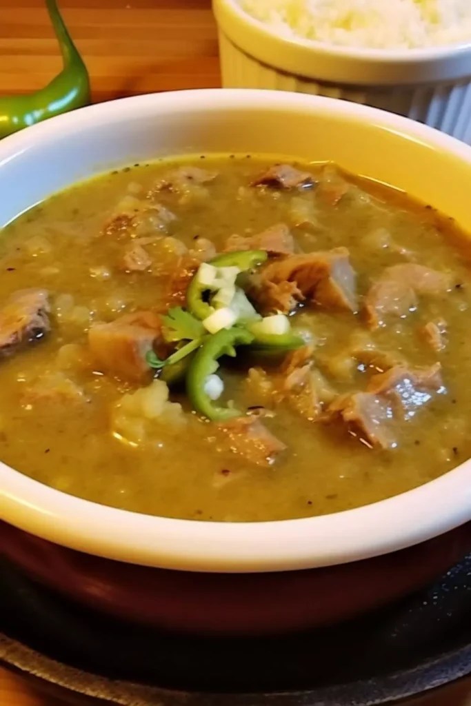 Santiago's Pork Green Chili Recipe Hungarian Chef