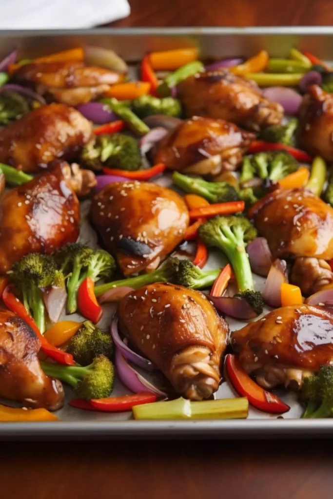 Ree Drummond's Sheet Pan Teriyaki Chicken Recipe Hungarian Chef