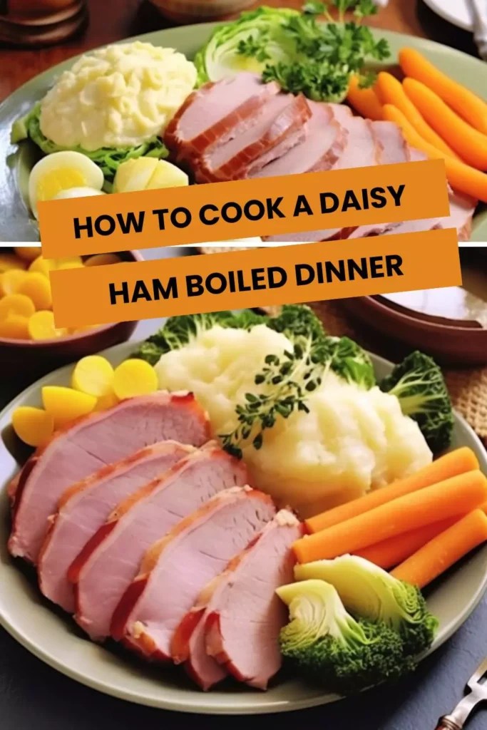 How To Cook A Daisy Ham Boiled Dinner Hungarian Chef