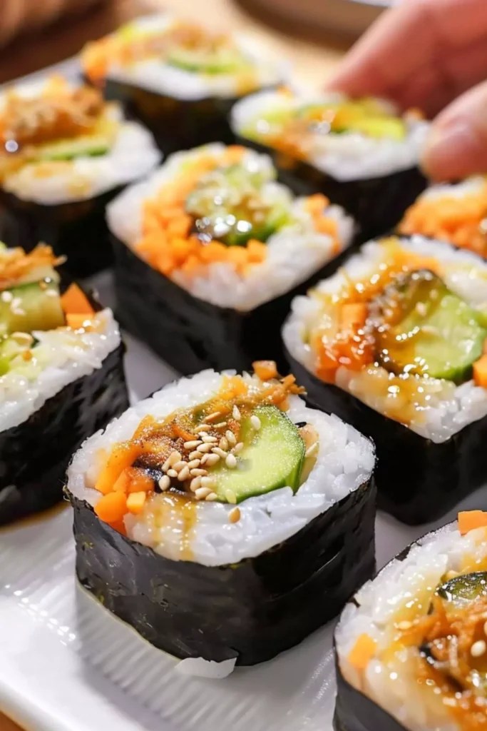 Rice Paper Sushi Roll Recipe Hungarian Chef