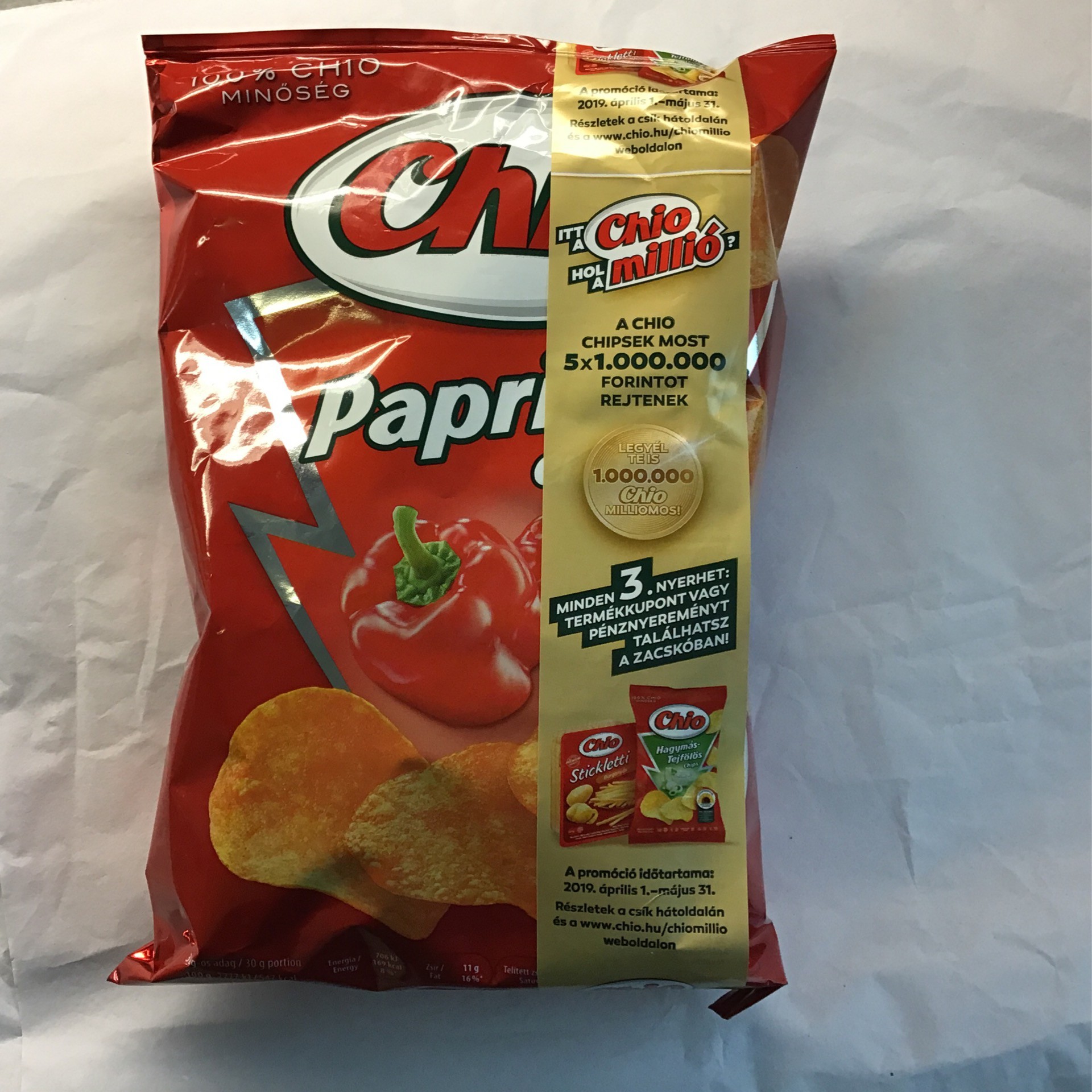 Chio Paprikás Chips crisp / Hungarian Market