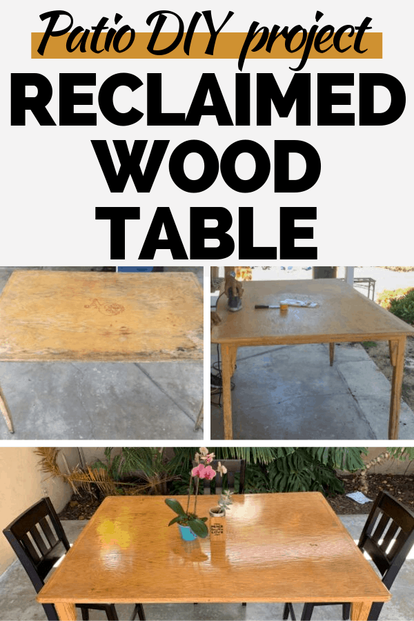 How to refinish and stain an old wood table Learn to create beautiful