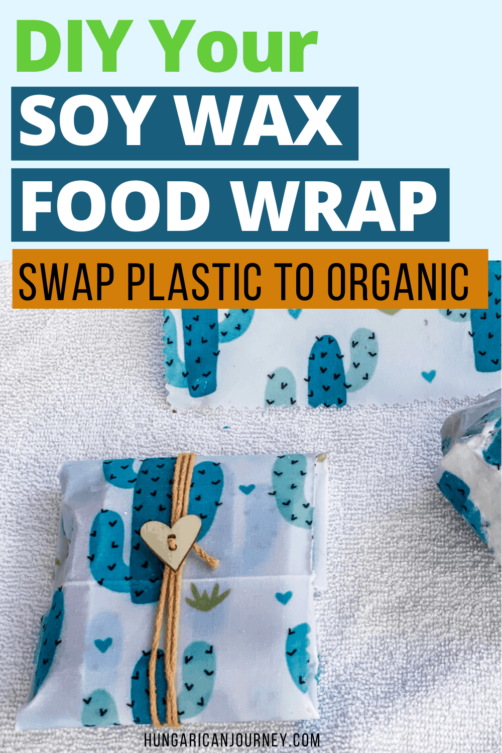 Soy wax wraps DIY, the best vegan beeswax alternative Learn to create