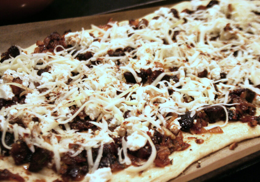 Fig and Goat Cheese Pizza Recipe Hungry Again