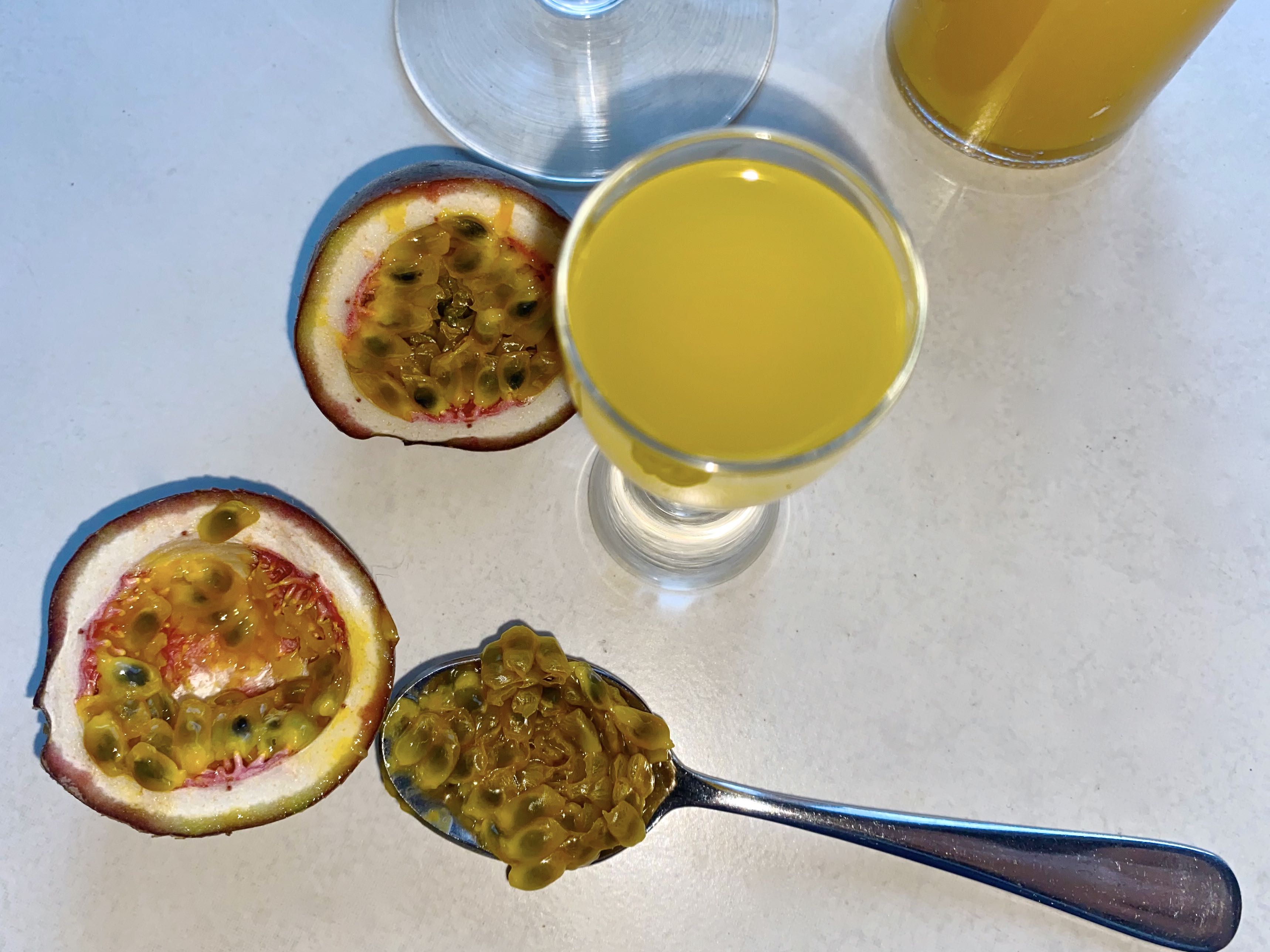 Homemade Passionfruit Liqueur [vegan] Hungry and Frozen