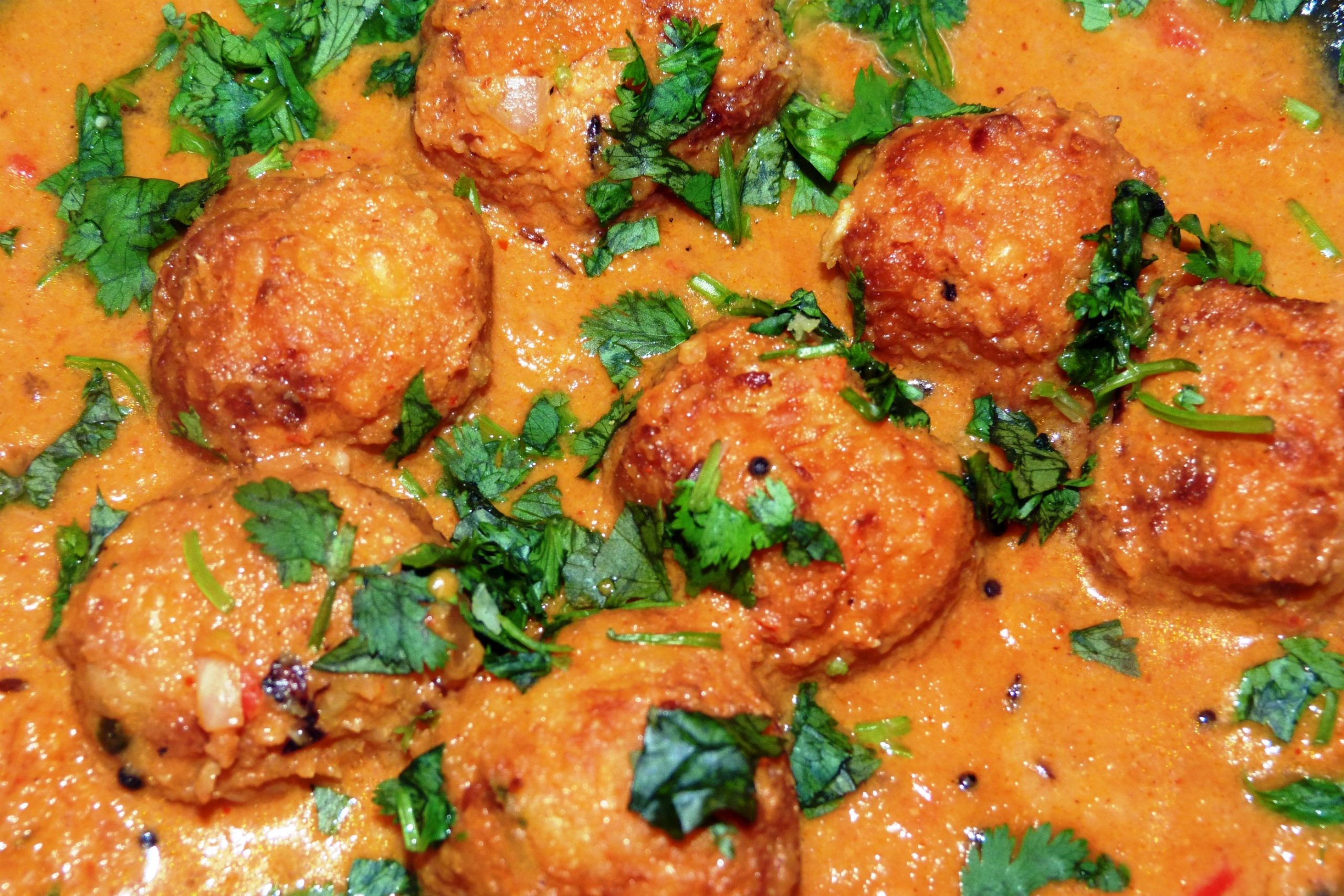 Cabbage Kofta Recipe How To Make Kofta Gravy HungryForever