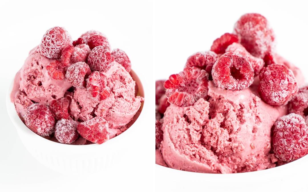 Easy Sugar Free Keto Raspberry Ice Cream Hungry For Inspiration