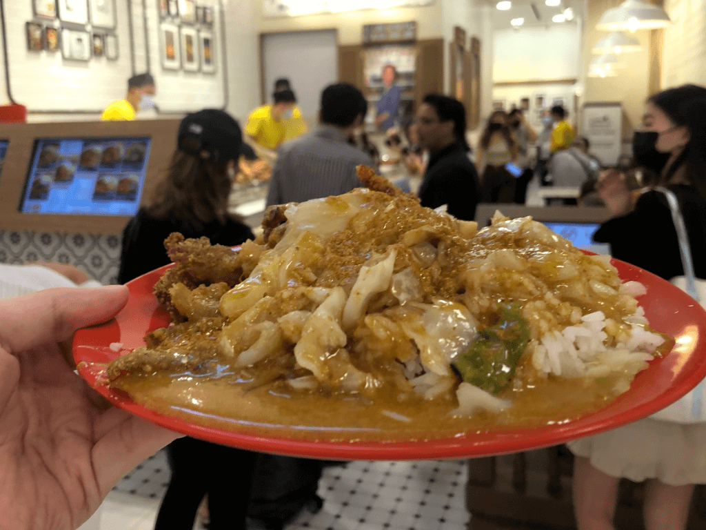 Beach Road Scissors Cut Curry Rice VivoCity store's pricier but still