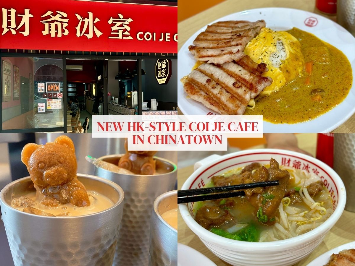 Coi Je Cafe New Hong Kongstyle cafe in Chinatown HungryGoWhere
