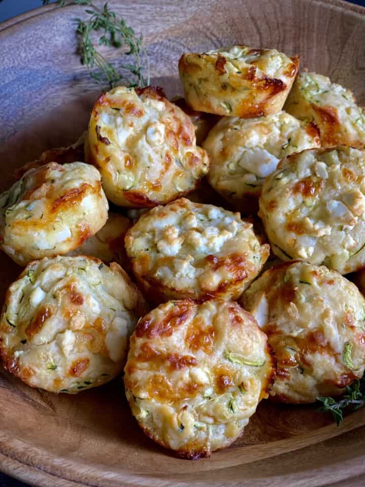 Feta and Zucchini Muffins Hungry Happens