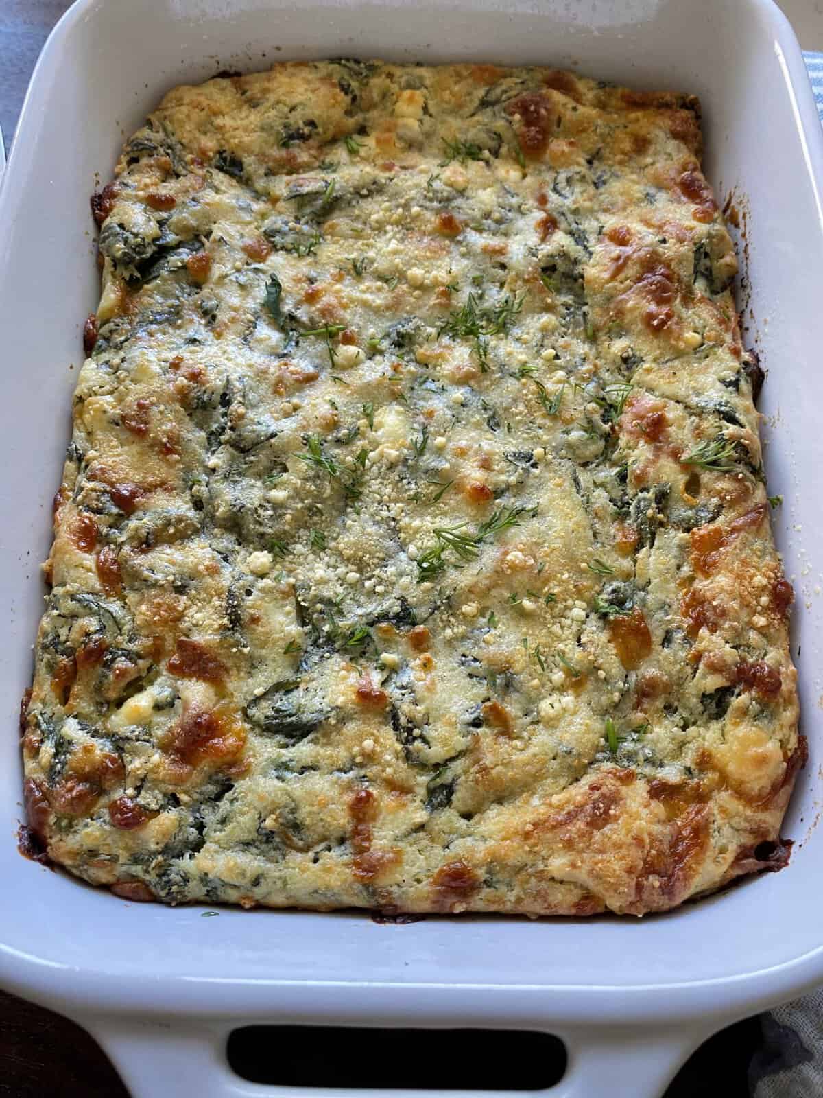 Spinach and Feta Brownies Hungry Happens