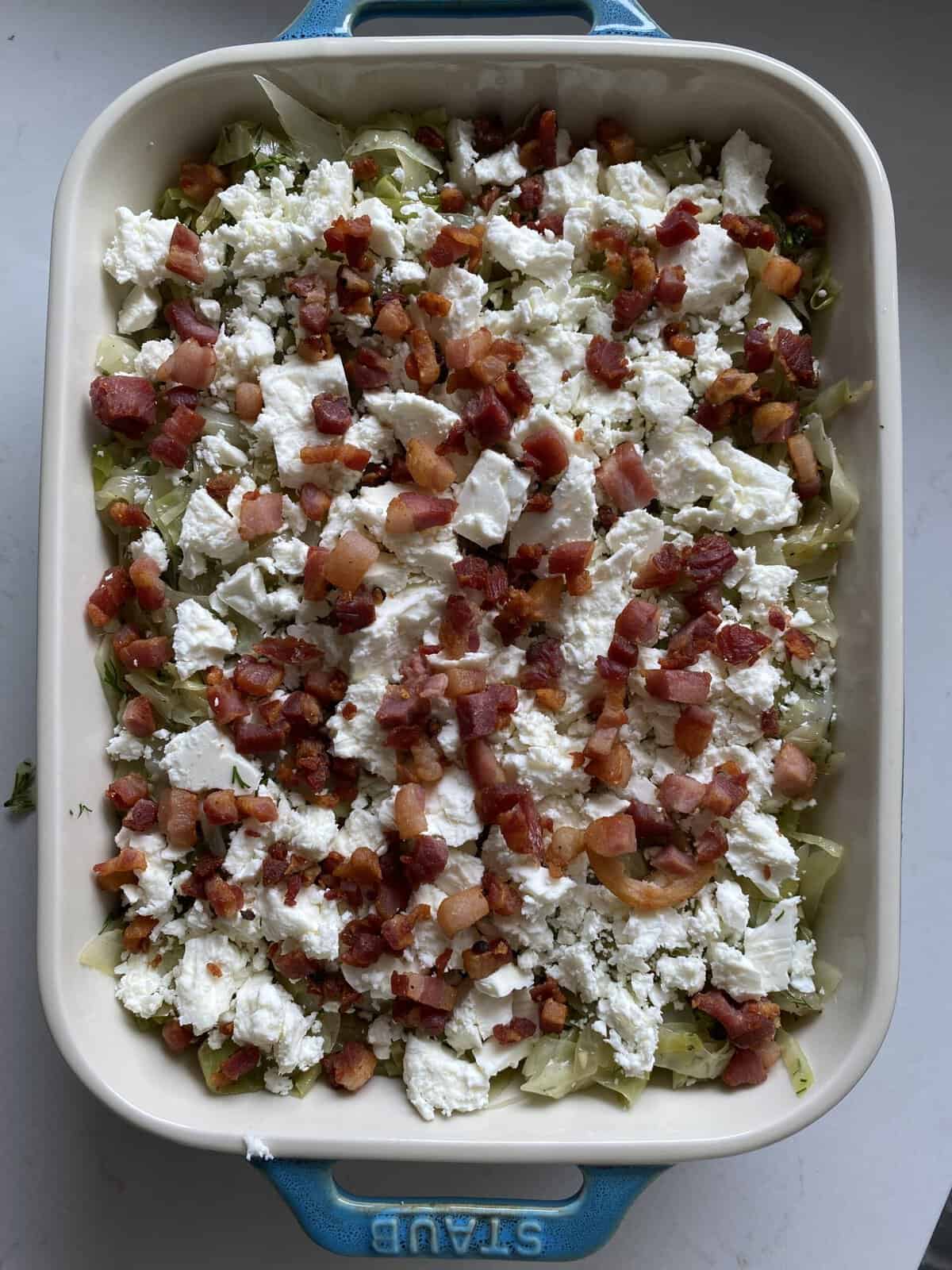 Cabbage and Feta Brownies Hungry Happens