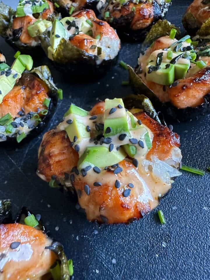 Spicy Salmon Rice Muffins Hungry Happens