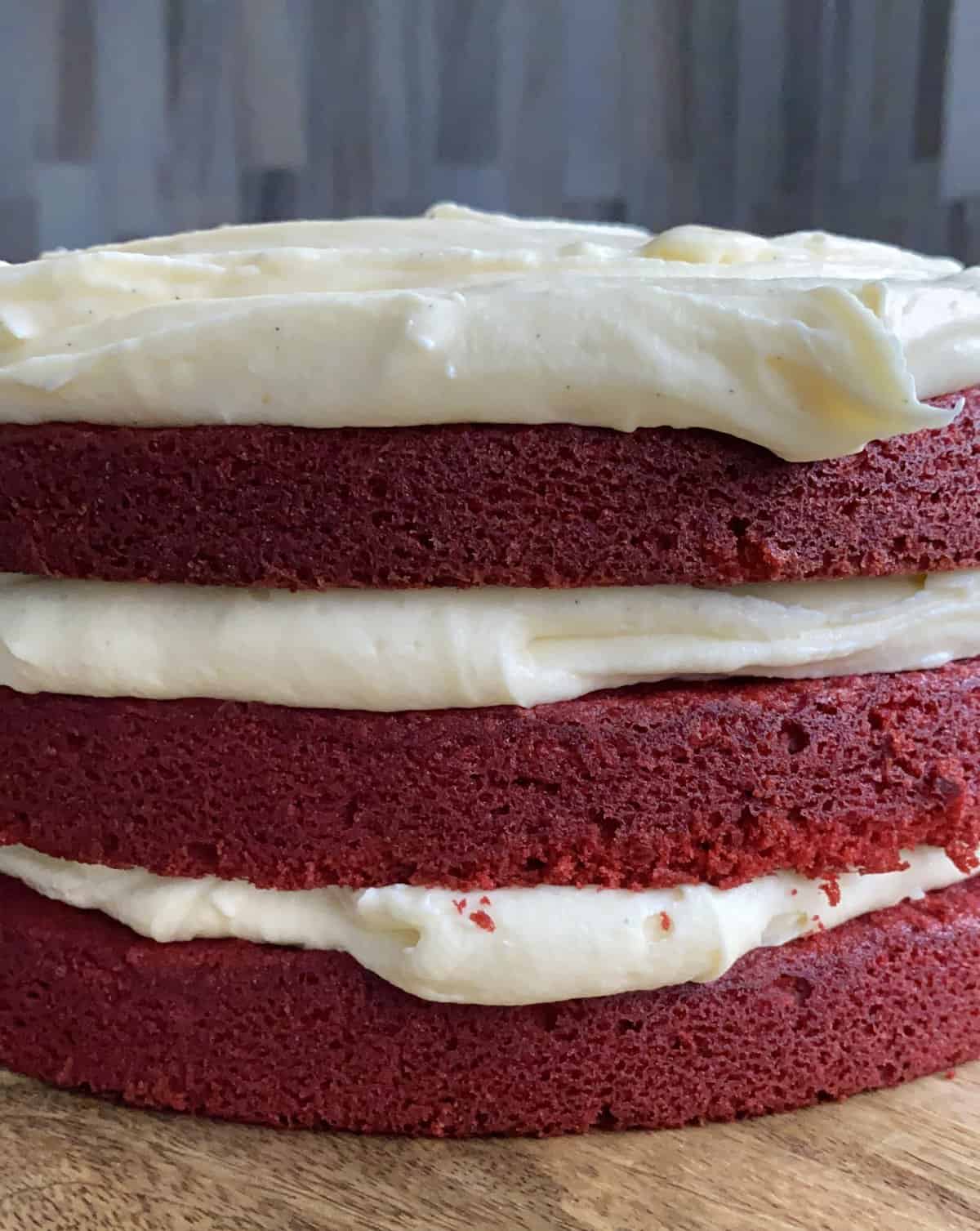 Red Velvet Cake with The Best Cream Cheese Frosting Hungry Happens