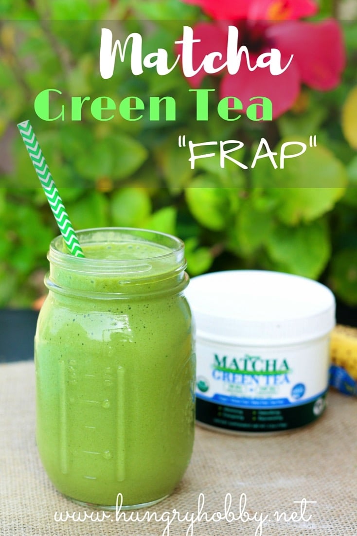 Skinny Green Tea Frappuccino Healthy, Dairy & Gluten Free