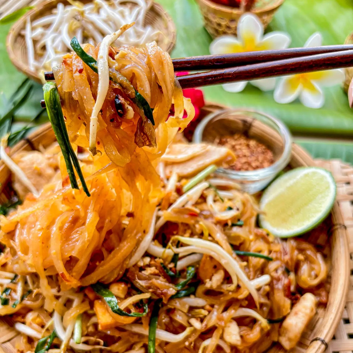 Authentic Chicken Pad Thai Recipe Hungry in Thailand