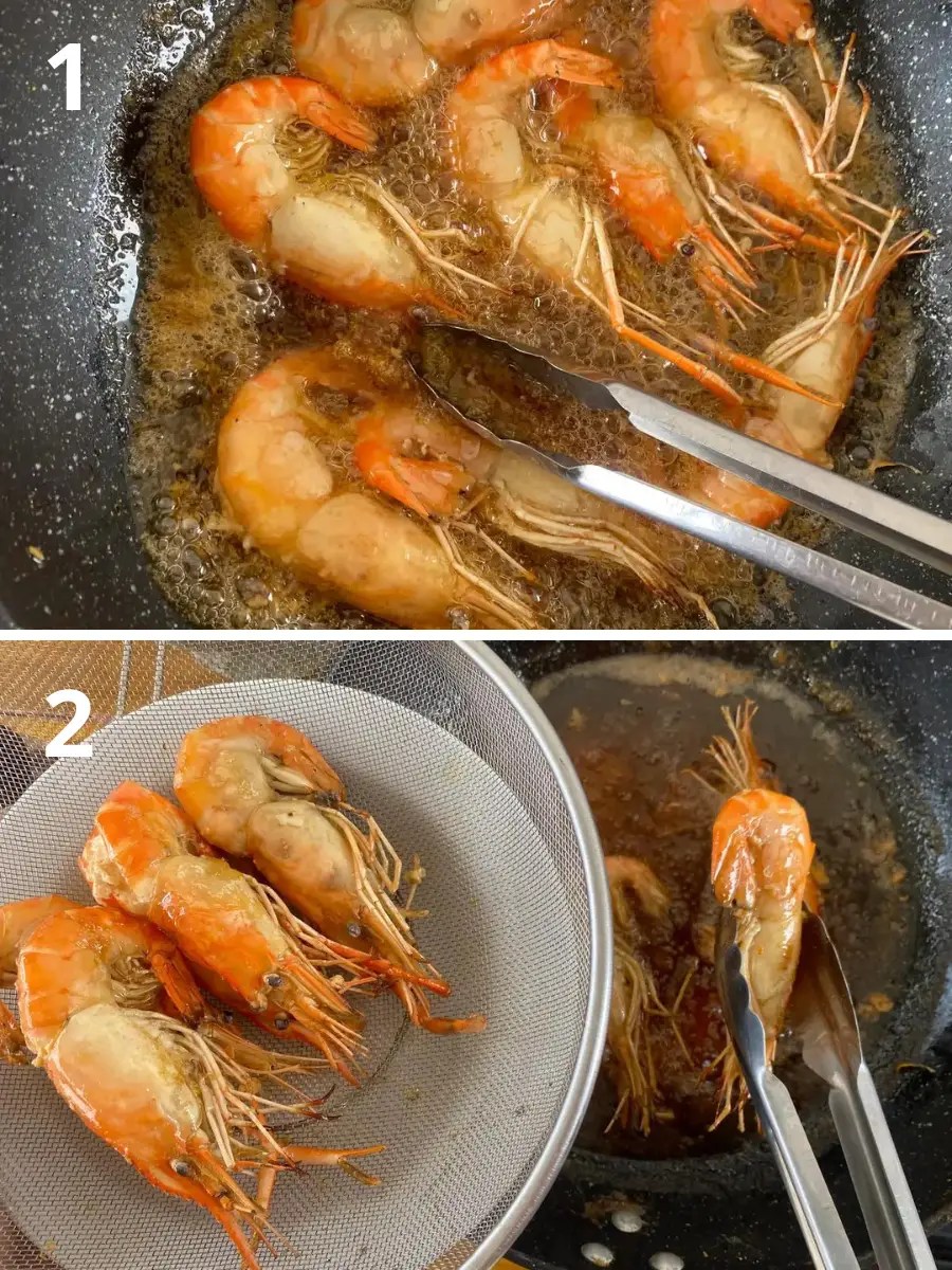 Thai Crispy Garlic Prawns Recipe