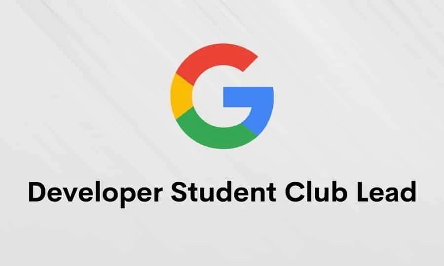 Google Developer Student Club (DSC) Lead Details 2020