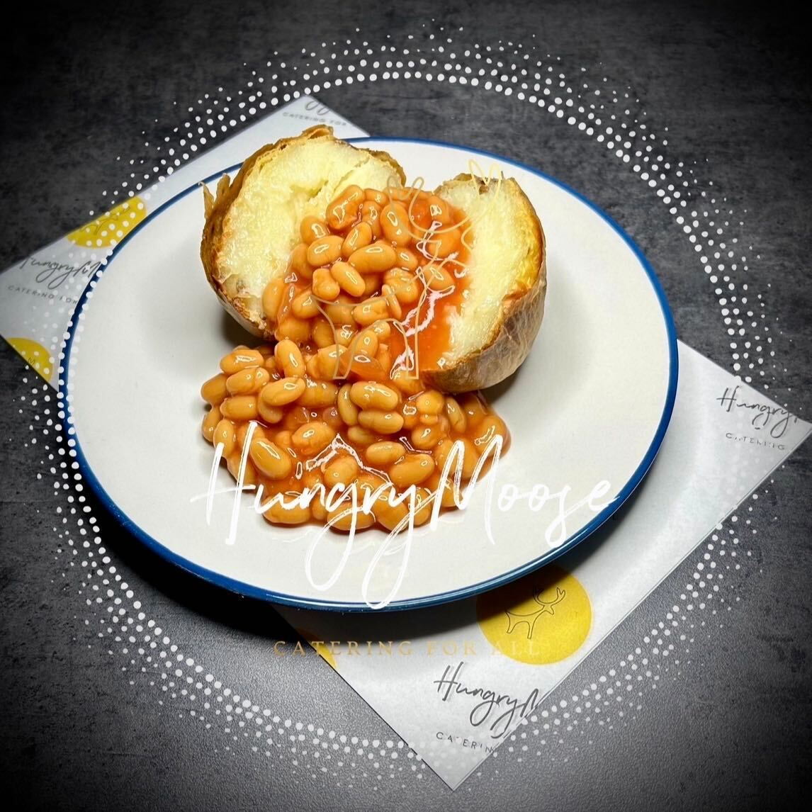 Jacket Potato & Baked Beans HungryMoose