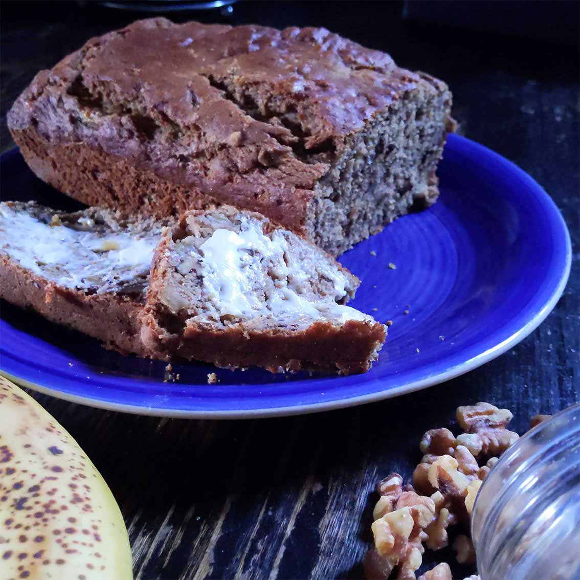 Banana Nut Bread (Diabetic Friendly) The Hungry Physicist