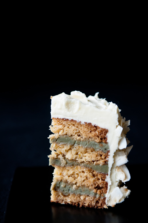 MatchaCoconut Cake (glutenfree) Hungry Rabbit