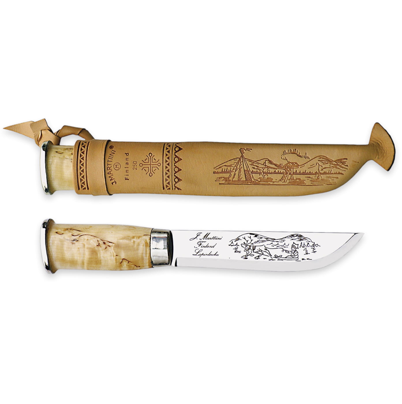 Marttiini Lapp Knife 250 nóż uniwersalny do outdooru i myślistwa