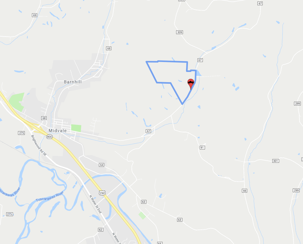 OH Tuscarawas County 160 Acres LEASED Hunt and Ag Land Leasing of