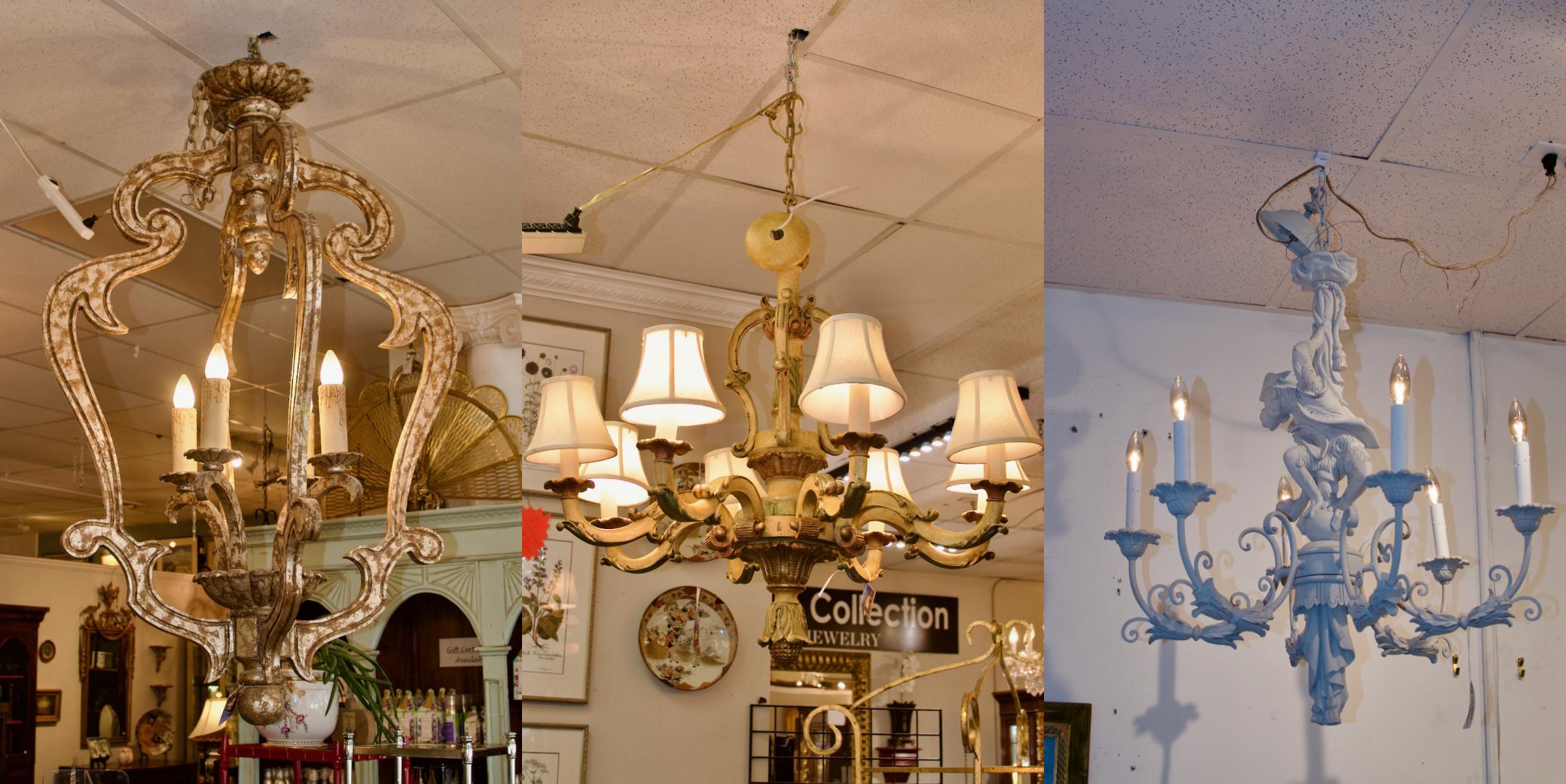 Antique & vintage chandeliers in Raleigh, NC