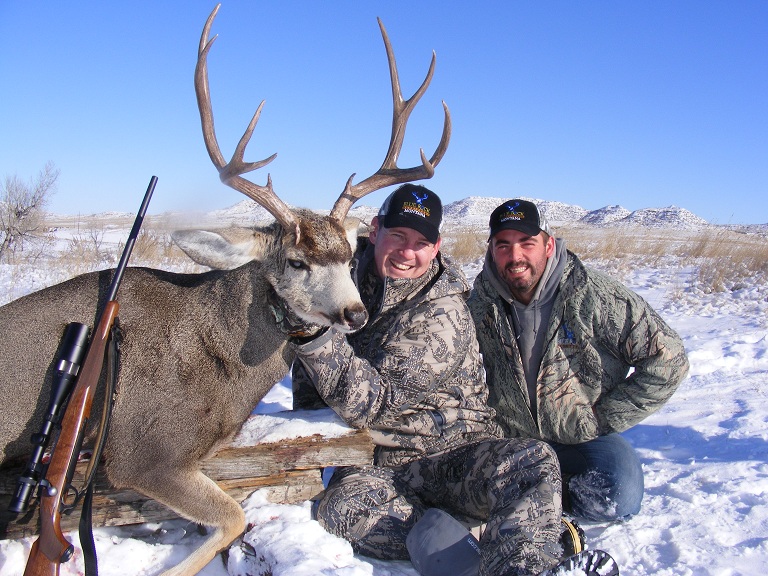 2011 guided hunt, Broadus, Montana Hunting