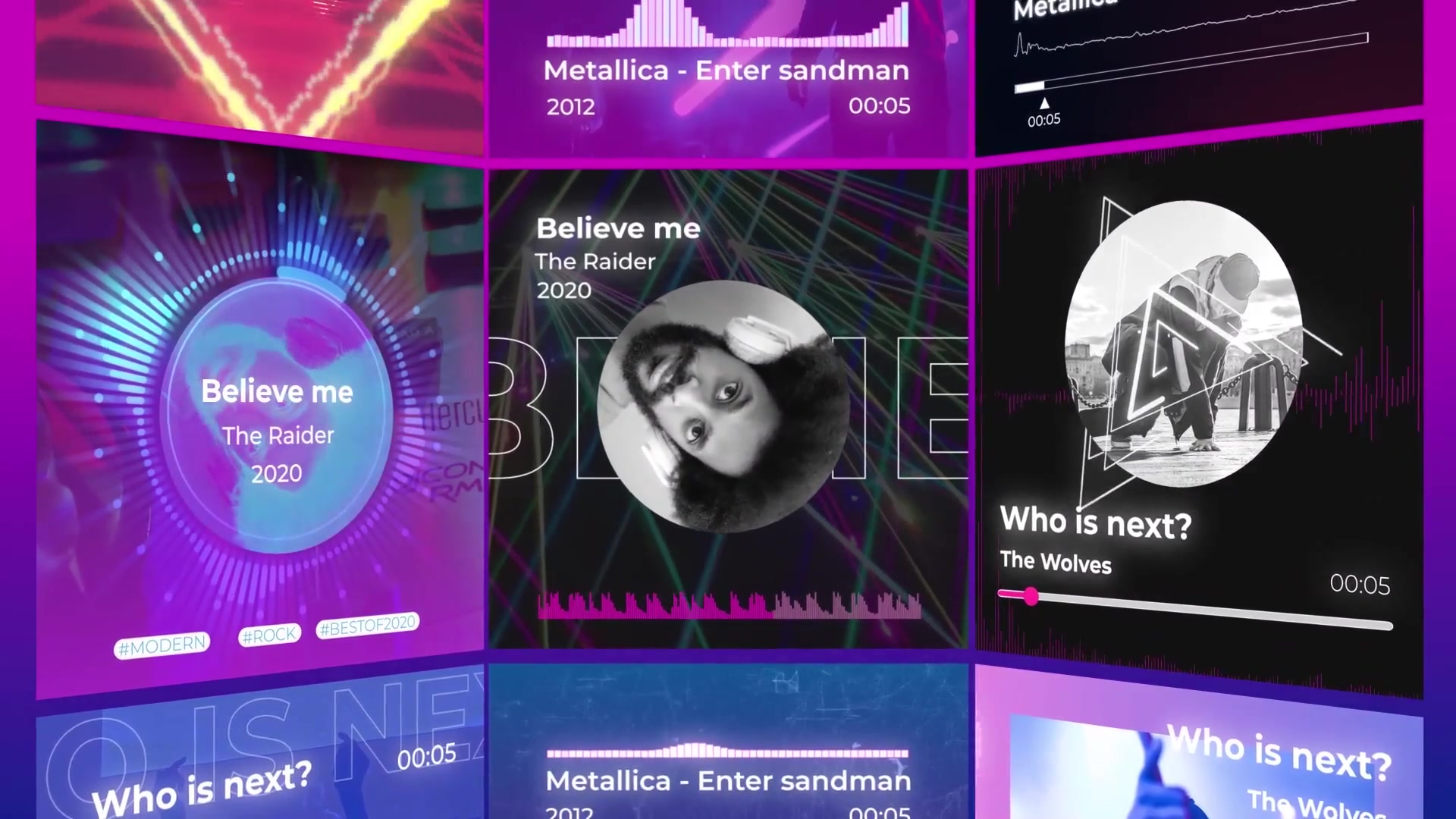 Music Visualizer Pack Videohive 27793011 Fast Download After Effects