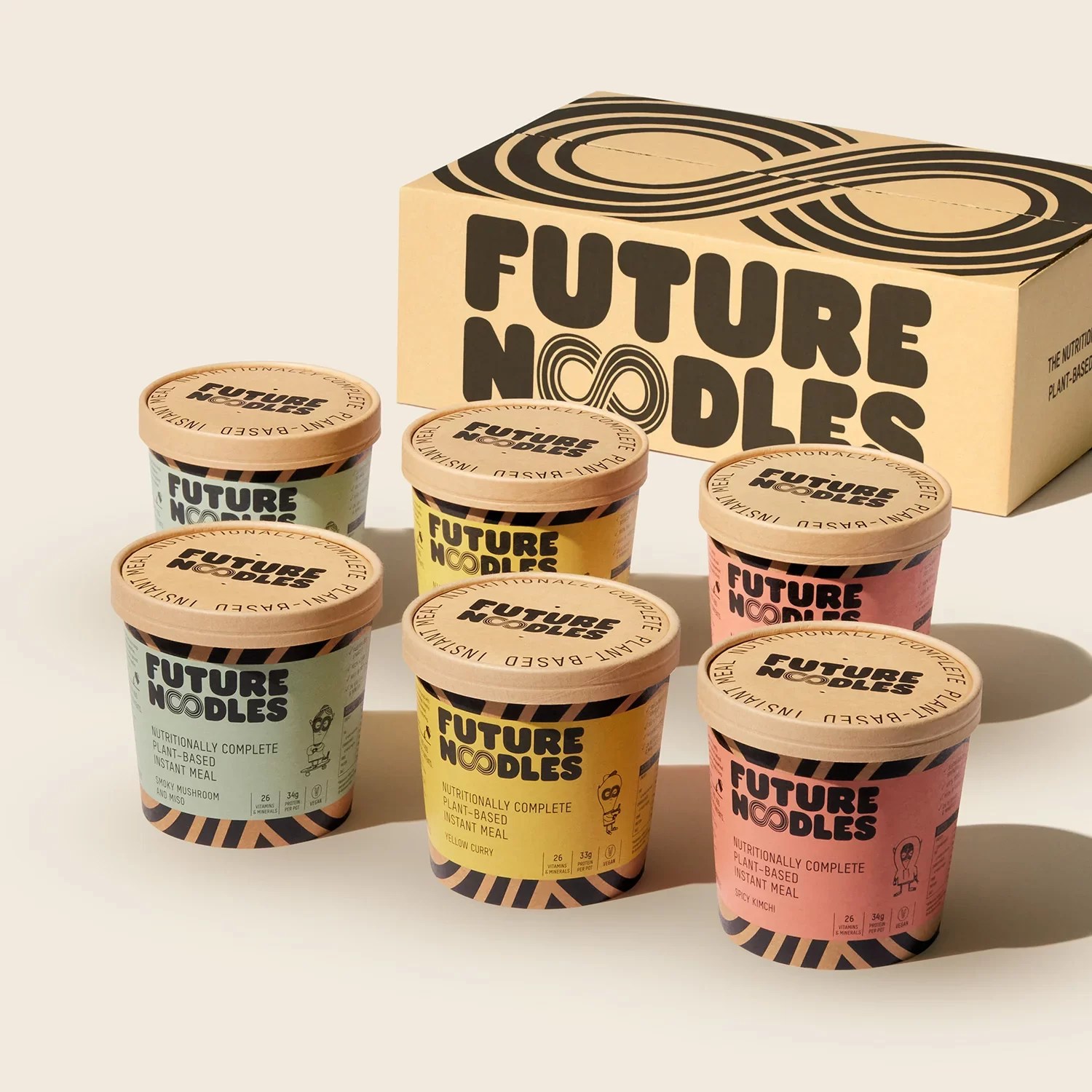 The making of... Future Noodles Hunter Creative Design Branding