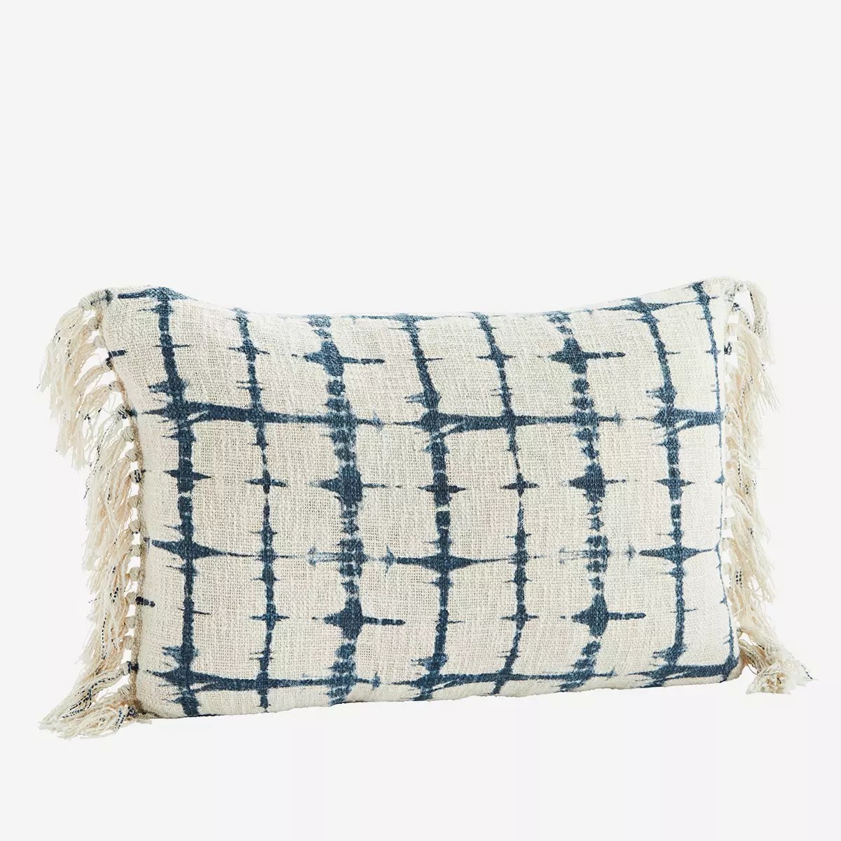Navy Printed Cushion Cover Hunter & Bloom