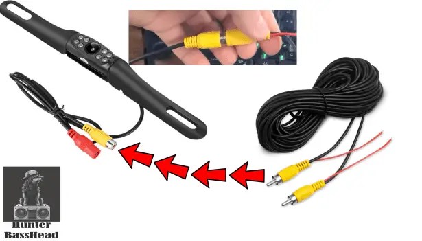 Como conectar una cámara de reversa - Hunter BassHead