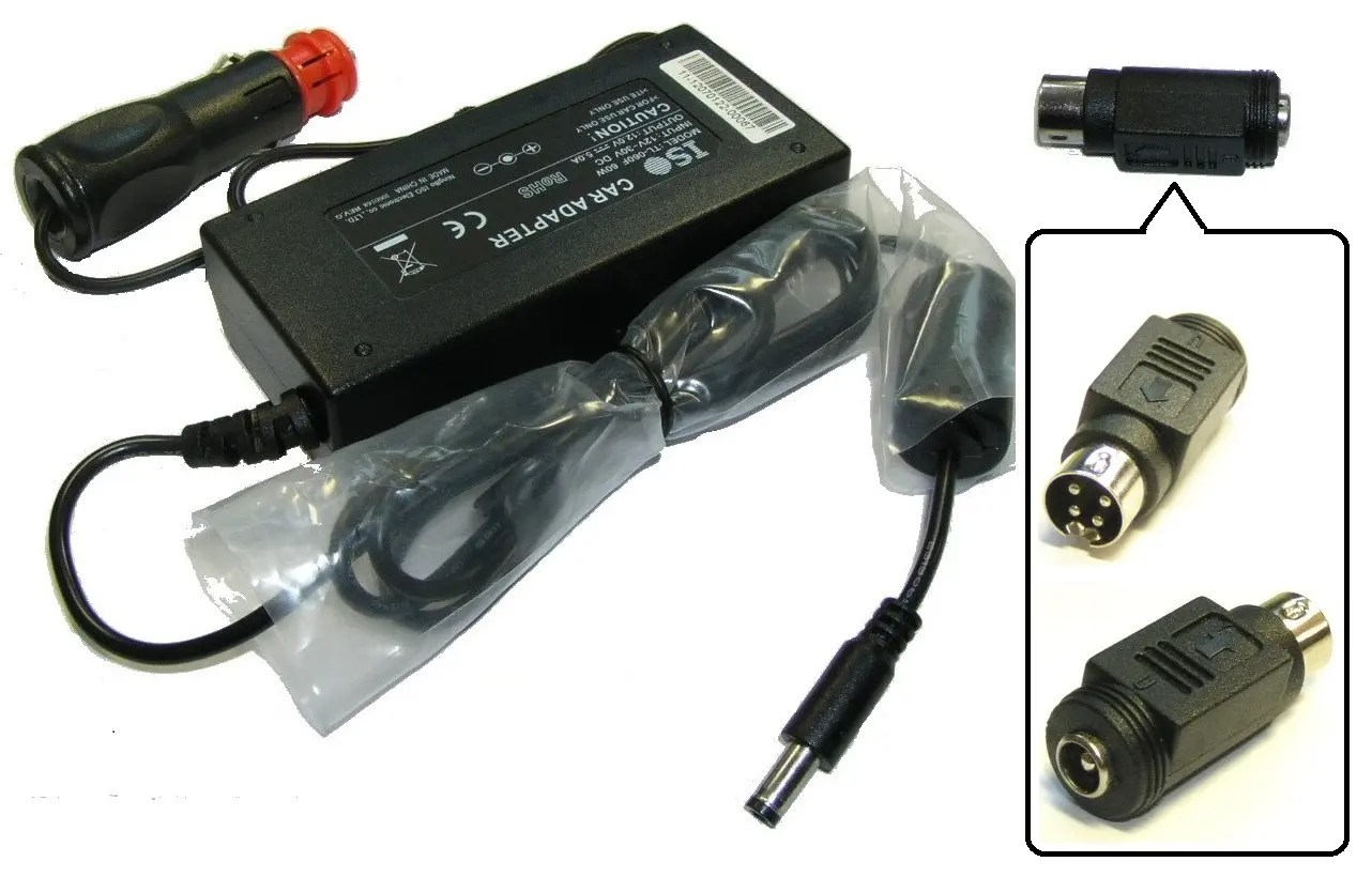 12V 5A 60W Car Power Adapter for 12V DMTECH TVs Hunterfield Ltd