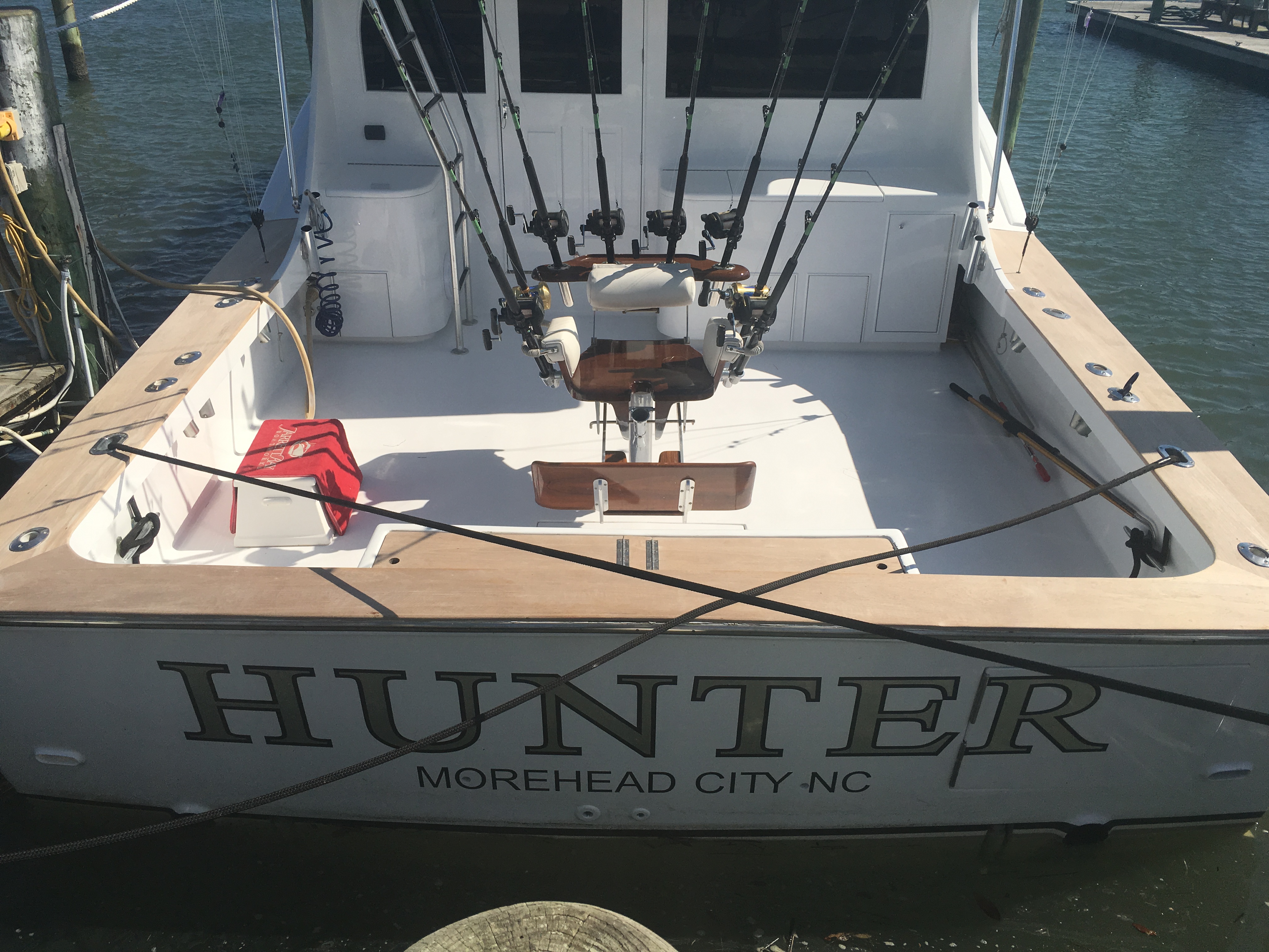 The Weather is Here... HUNTER Sportfishing Deep Sea Fishing Offshore Charters Gulf