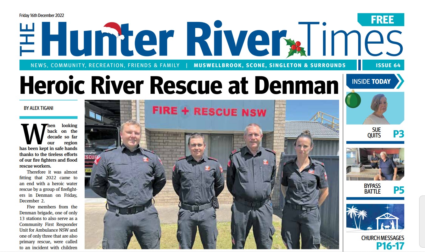 Issue 64 (December 16) The Hunter River Times