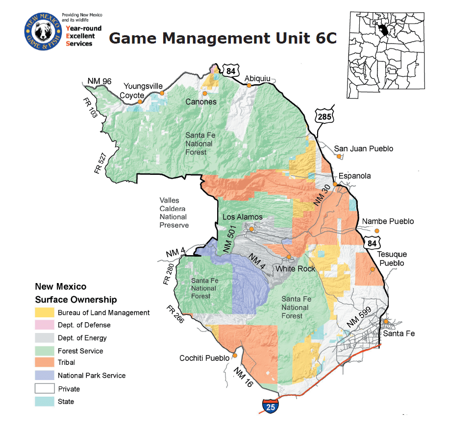 2024 New Mexico Unit 6C, Unit Wide Rifle Cow Elk Tags for Sale