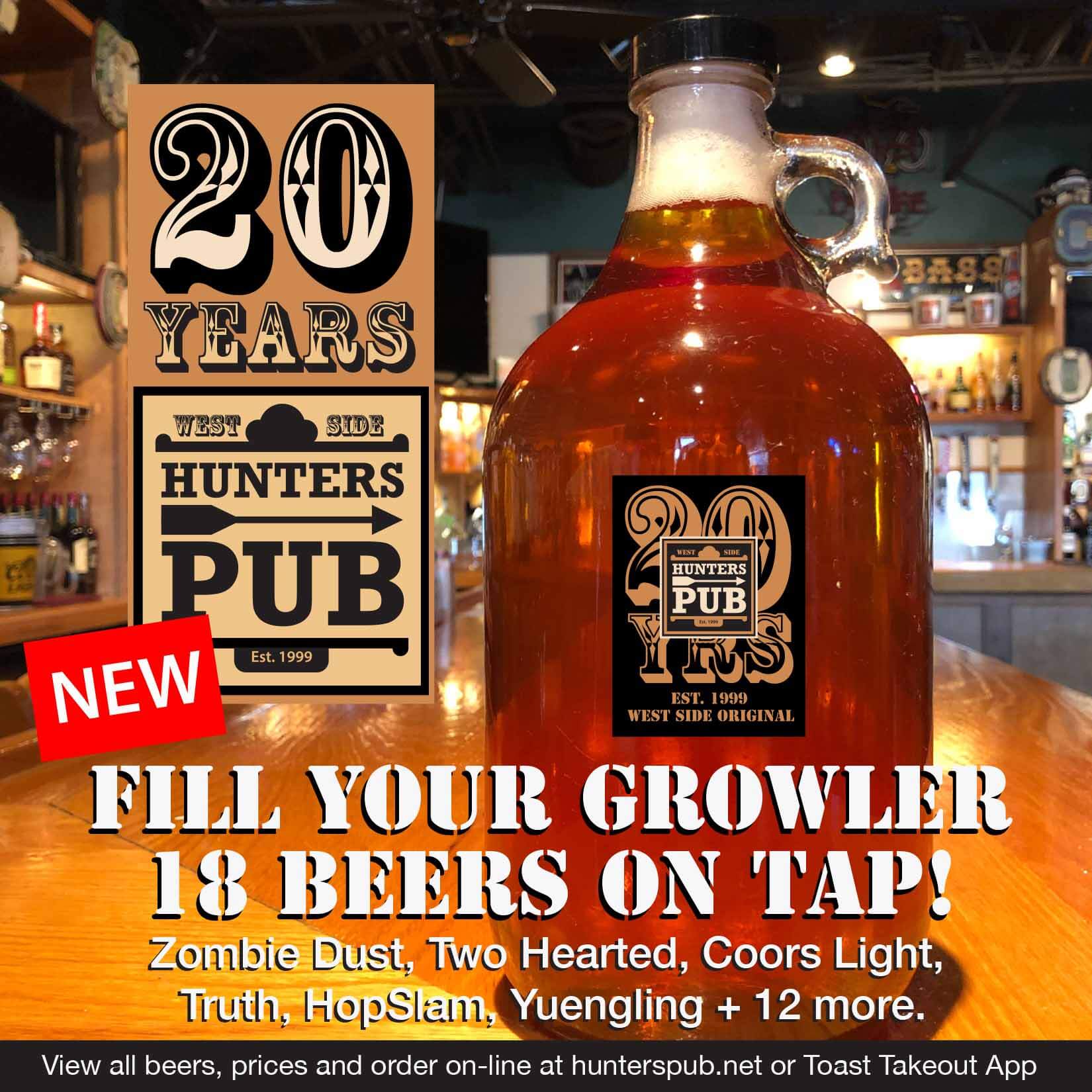 Carry Out Hunters Pub