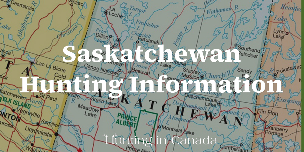 Saskatchewan Hunting Information Hunting In Canada