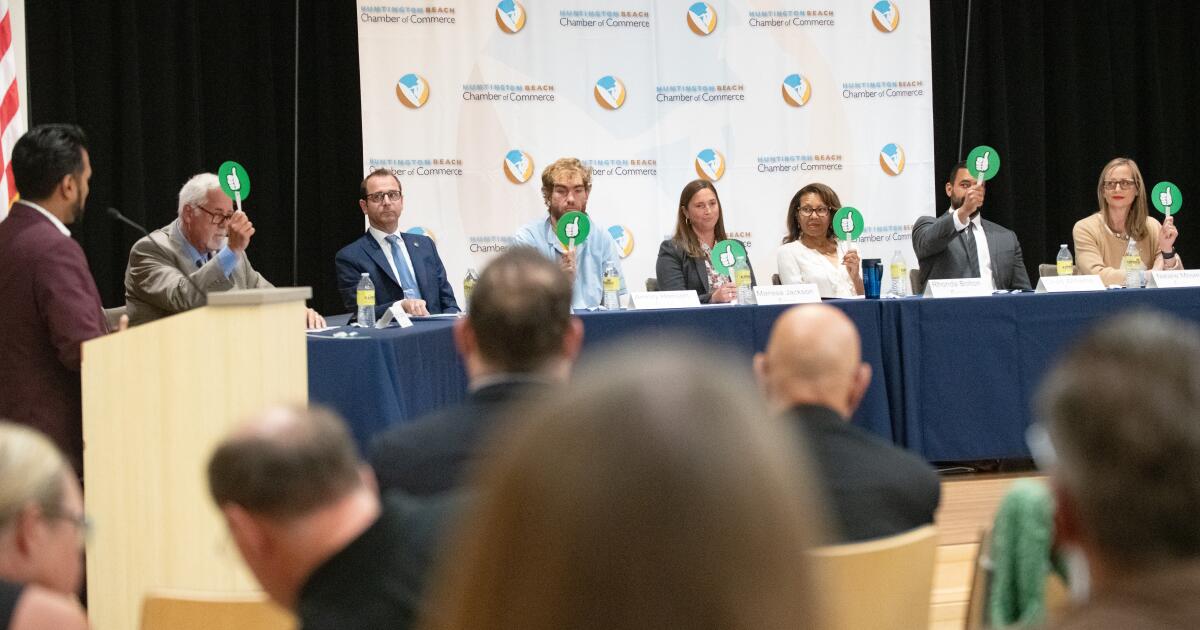 Huntington Beach Council Candidates Present Competing Economic Visions