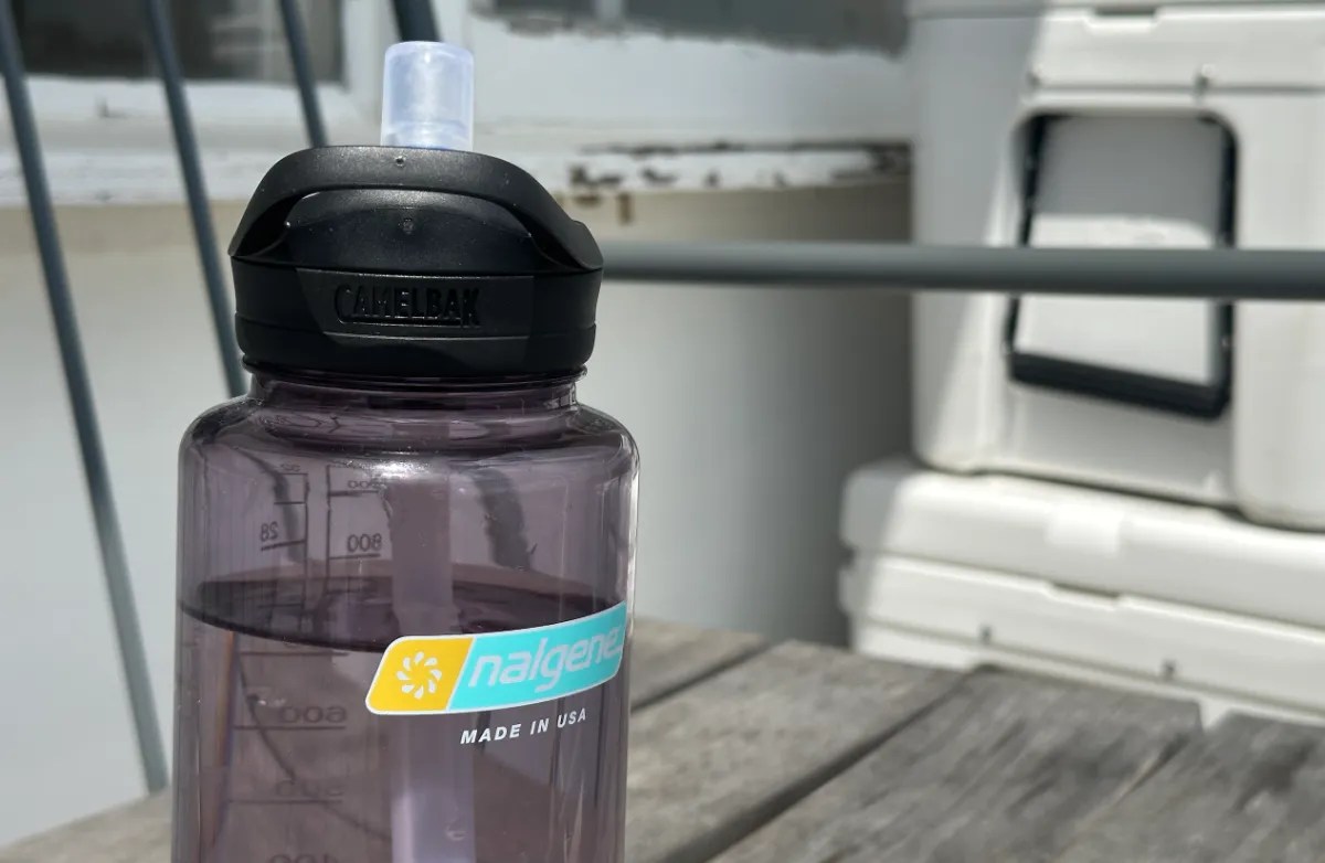 nalgenebottlewithcamelbakeddystrawlid Hunting Waterfalls