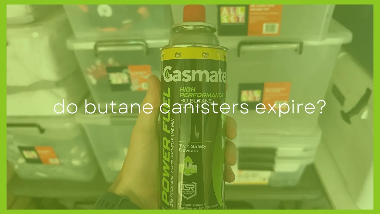 Do Butane Canisters Expire or Go Bad?