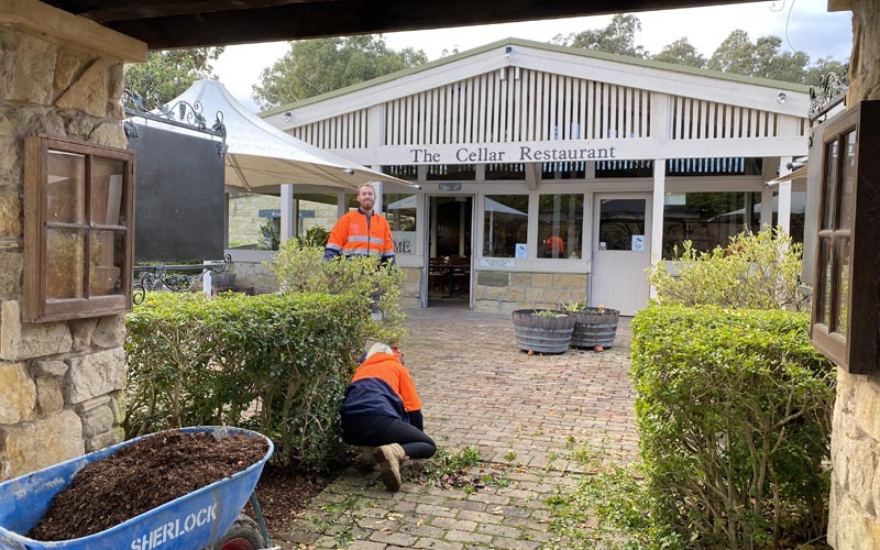 All Hands on Deck at The Cellar Restaurant in Pokolbin Huntlee