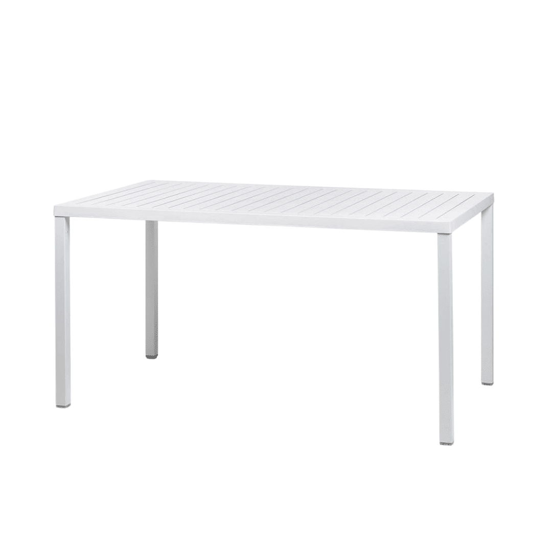 Noosa Outdoor Dining Table White Small Huntley + Co For Curators