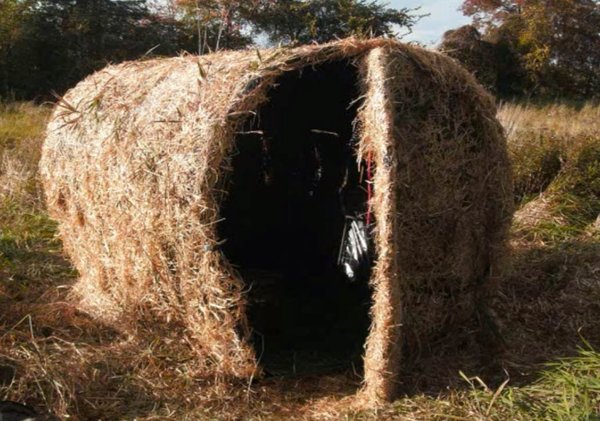 DIY Homemade Ground Blinds For Bow Hunting