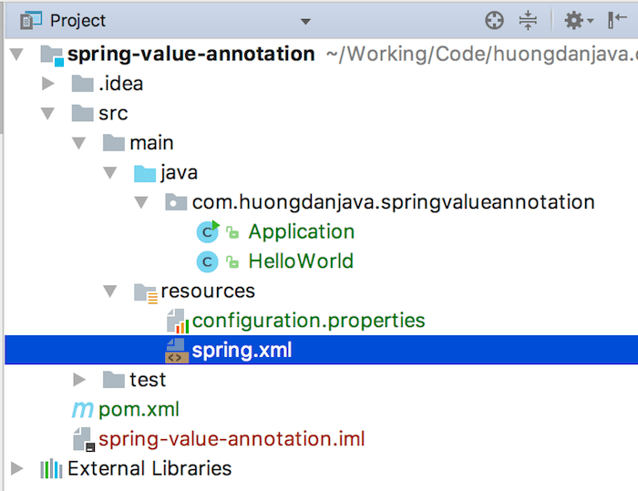 Using properties in Spring with Value annotation Huong Dan Java