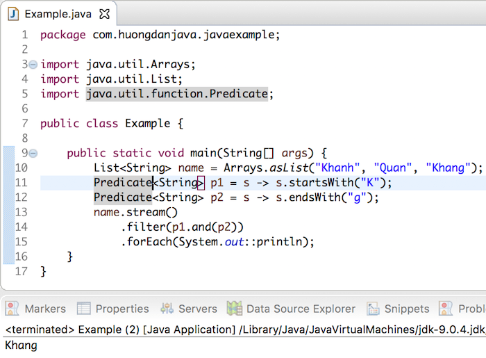 Tìm hiểu về Functional Interface Predicate trong Java Hướng Dẫn Java