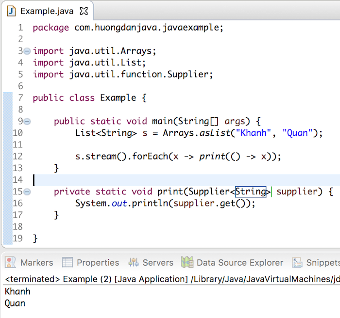 Learn about Supplier Functional Interface in Java Huong Dan Java